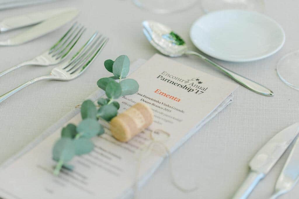 Mesa de Catering da Grandes Encontros