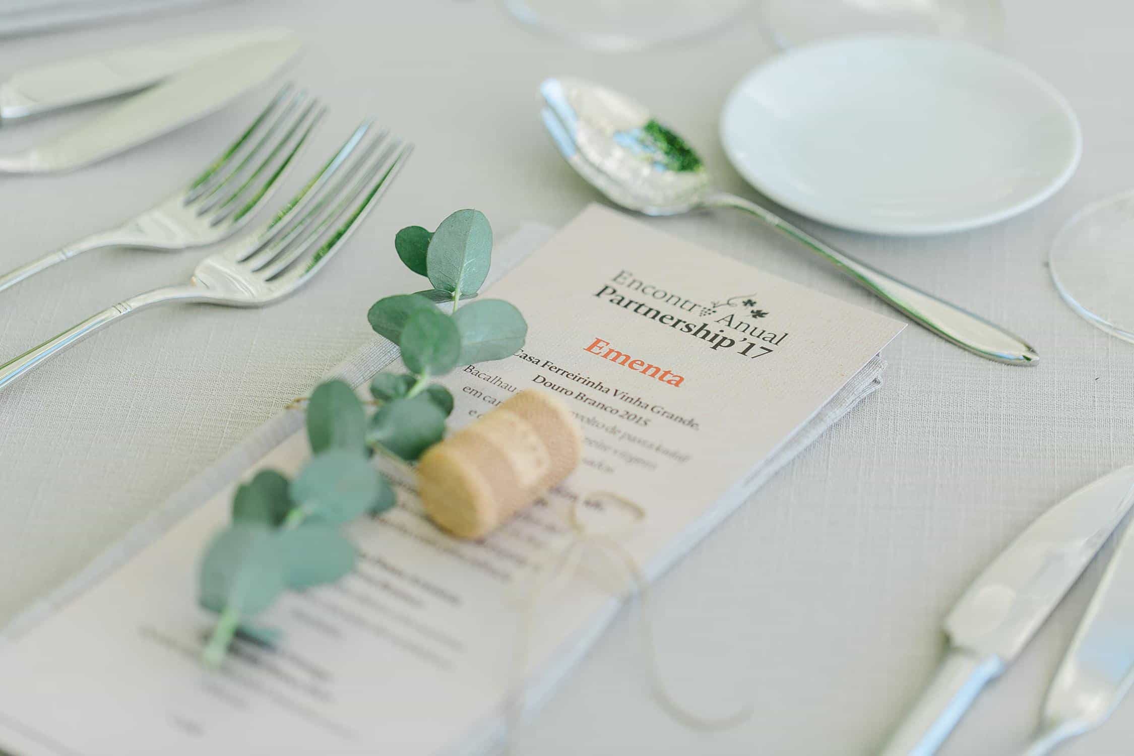 Mesa de Catering da Grandes Encontros